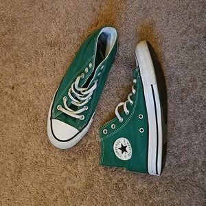 Green High Top Converse